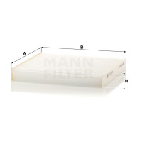 Фильтр салона MANN-FILTER CU 24 006